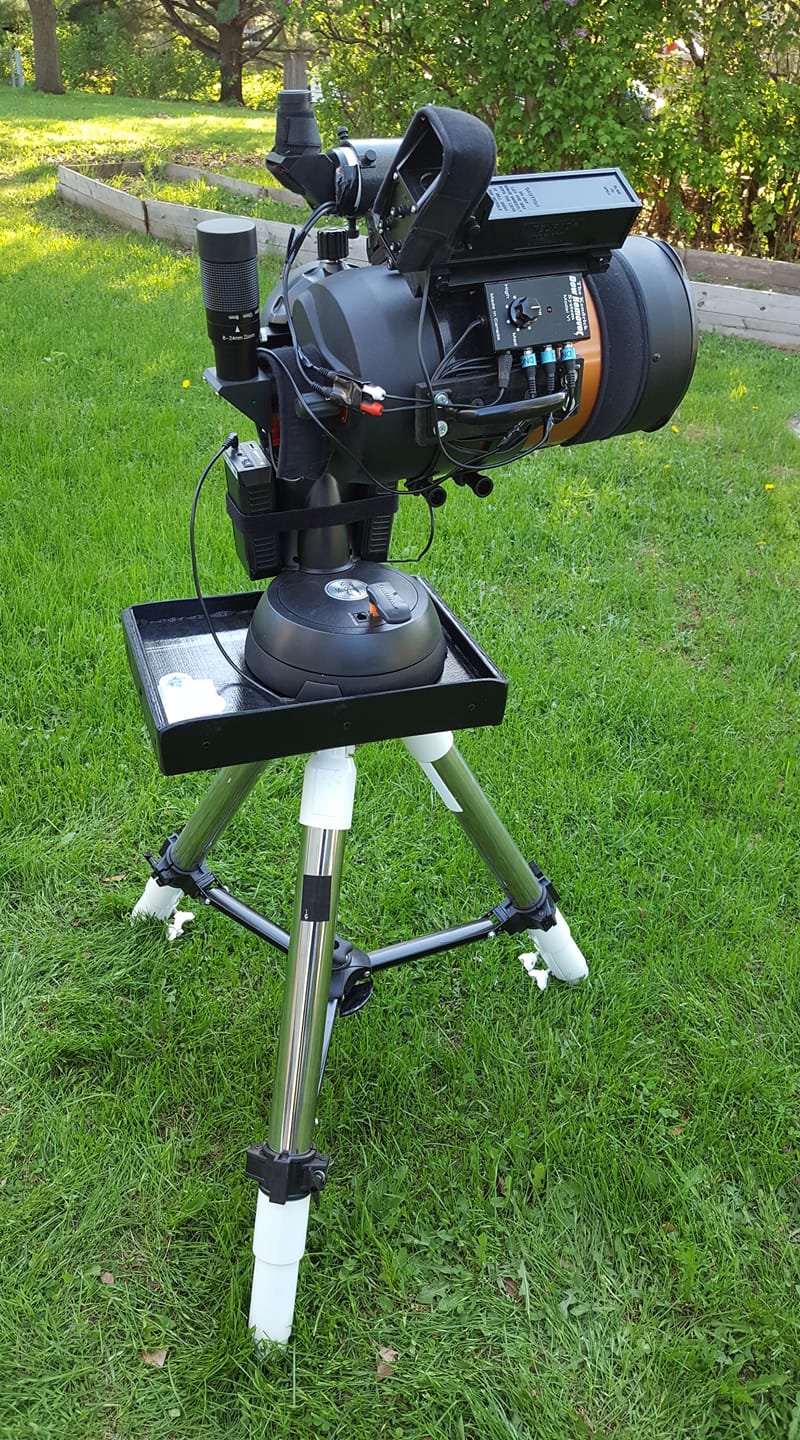 Table/stand for telescope accessories Equipment (No astrophotography