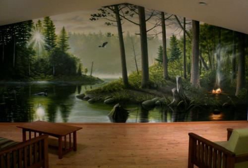 Assisted-Living-wildlife-room-mural